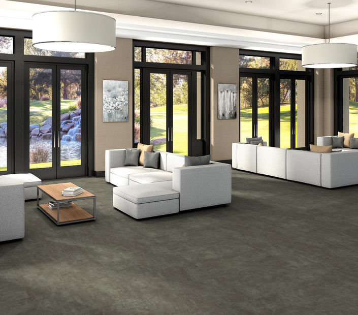 Philadelphia Commercial - Alchemist - Luxury Vinyl Tile - Nurture floor installation
