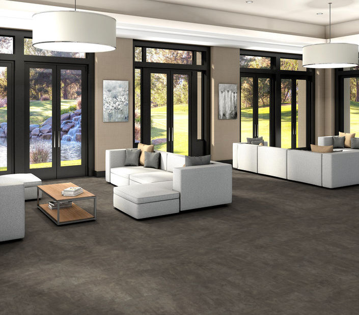 Philadelphia Commercial - Alchemist - Luxury Vinyl Tile - Abundance floor installation