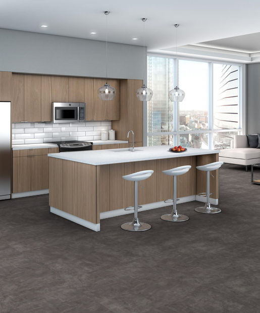 Philadelphia Commercial - Alchemist - Luxury Vinyl Tile - Attraction floor installation
