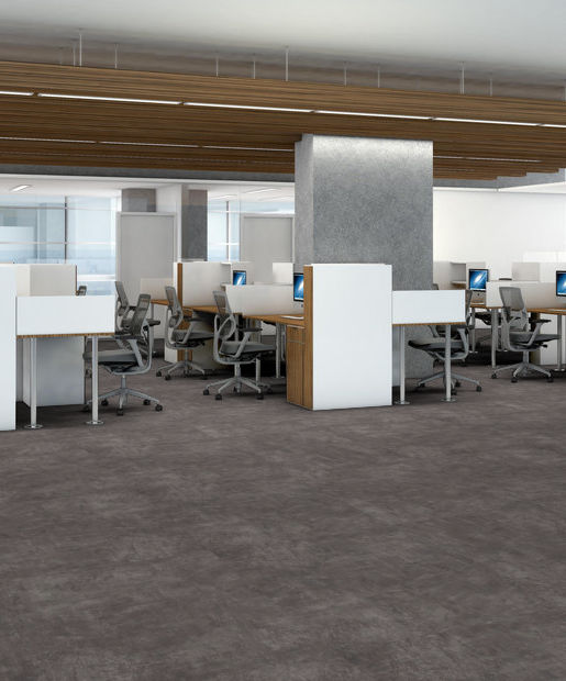 Philadelphia Commercial - Alchemist - Luxury Vinyl Tile - Attraction floor installation