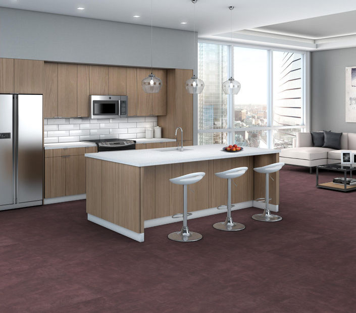 Philadelphia Commercial - Alchemist - Luxury Vinyl Tile - Awareness floor installation