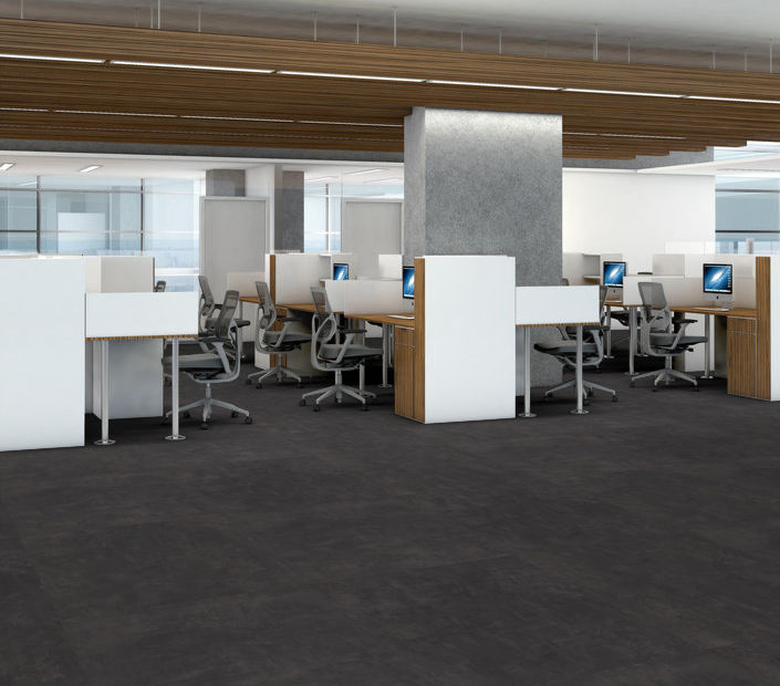 Philadelphia Commercial - Alchemist - Luxury Vinyl Tile - Assertive floor installation