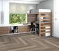 Philadelphia Commercial - Philosopher's Tree - Luxury Vinyl Plank - River Rock floor installation