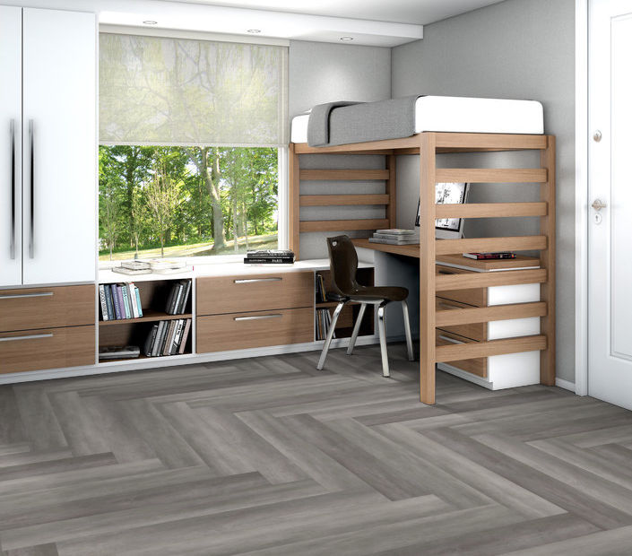 Philadelphia Commercial - Philosopher's Tree - Luxury Vinyl Plank - Graphite Steel