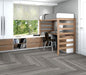 Philadelphia Commercial - Philosopher's Tree - Luxury Vinyl Plank - Graphite Steel floor installation