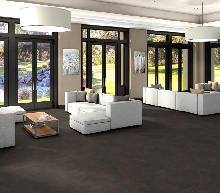 Philadelphia Commercial - Vecchio - Luxury Vinyl Tile - Antica floor installation