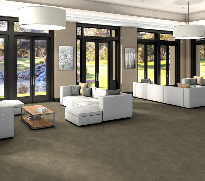 Philadelphia Commercial - Vecchio - Luxury Vinyl Tile - Verditalia floor installation