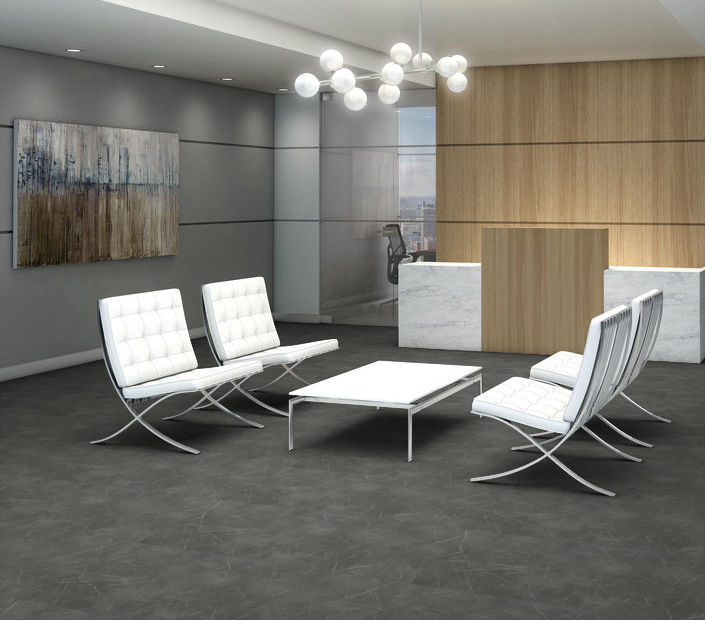 Philadelphia Commercial - Vecchio - Luxury Vinyl Tile - Pietra floor installation