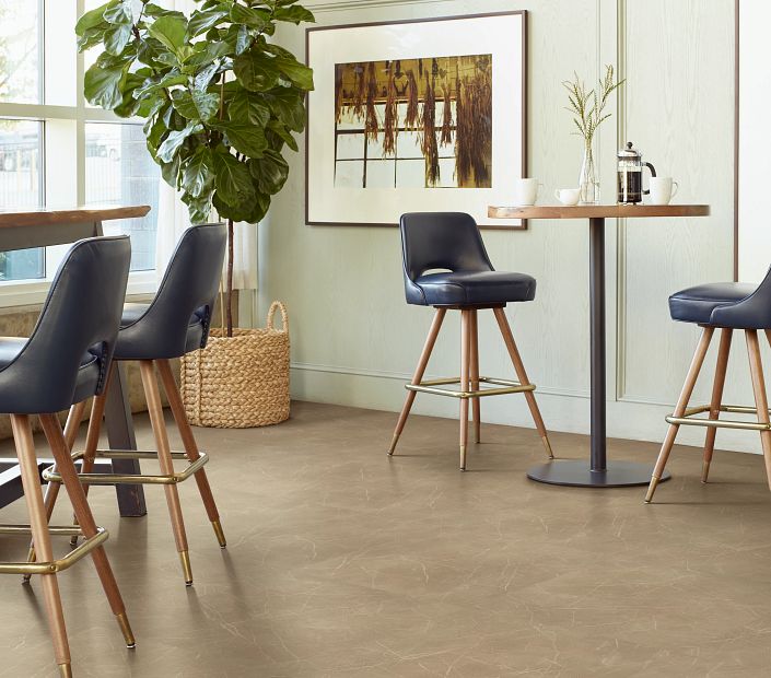 Philadelphia Commercial - Vecchio - Luxury Vinyl Tile - Rosato floor installation
