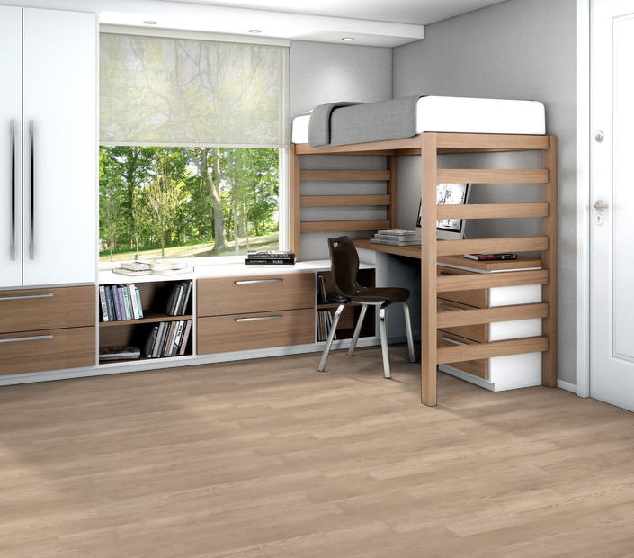 Philadelphia Commercial - In The Grain II 5 - Luxury Vinyl Plank - Nutshell floor installation