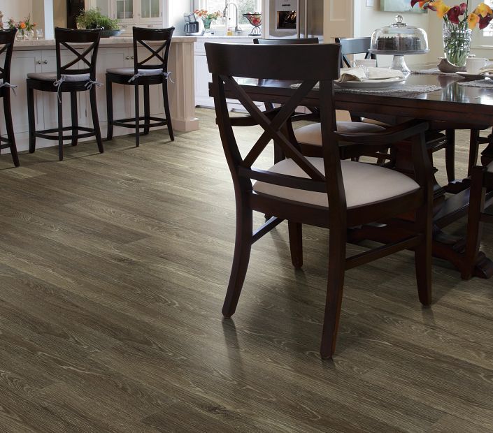 Philadelphia Commercial - In The Grain II 5 - Luxury Vinyl Plank - Wheat floor installation