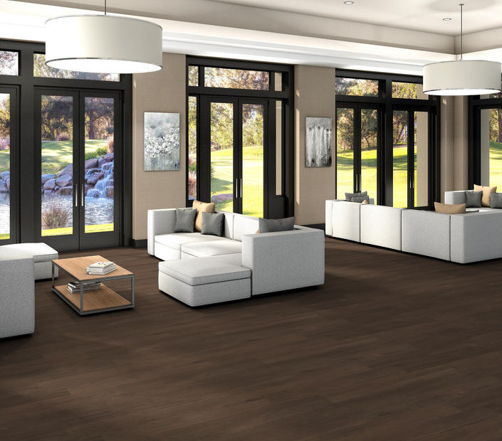 Philadelphia Commercial - Silva Valley 5 - Luxury Vinyl Plank - Saguaro floor installation