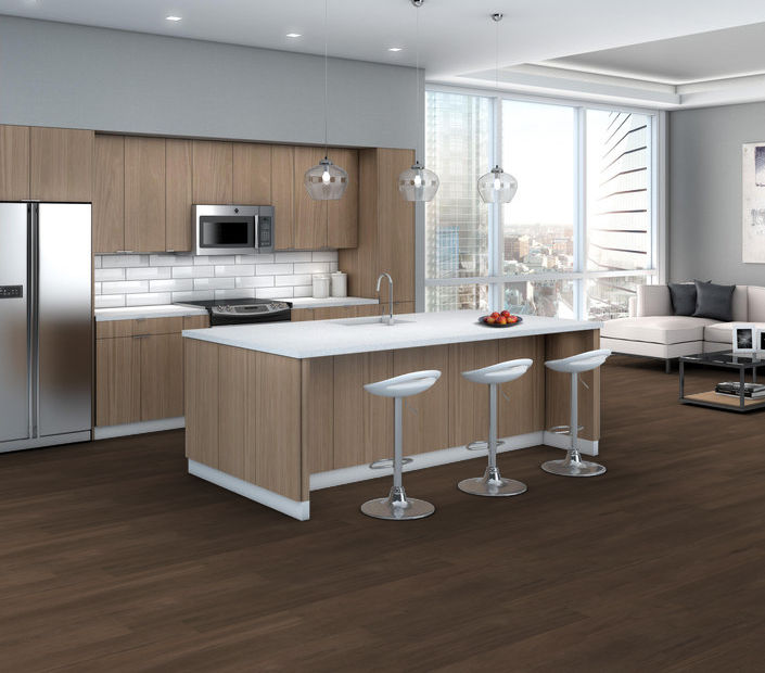 Philadelphia Commercial - Silva Valley 5 - Luxury Vinyl Plank - Saguaro floor installation