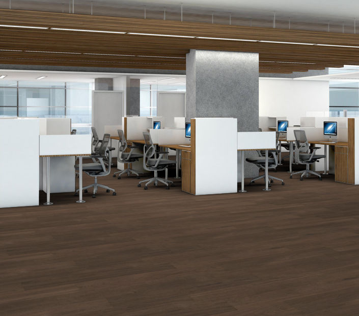 Philadelphia Commercial - Silva Valley 5 - Luxury Vinyl Plank - Saguaro floor installation