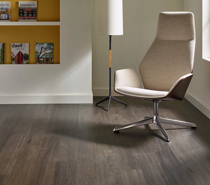 Philadelphia Commercial - Silva Valley 5 - Luxury Vinyl Plank - Iron Mountain floor installation