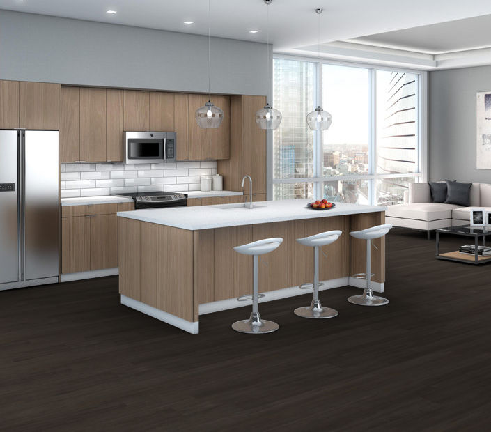 Philadelphia Commercial - Silva Valley 5 - Luxury Vinyl Plank - Iron Mountain floor installation
