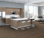 Philadelphia Commercial - Indwell 8 - Luxury Vinyl Plank - Native Pecan floor installation