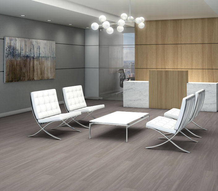 Philadelphia Commercial - Indwell 8 - Luxury Vinyl Plank - Shadow floor installation