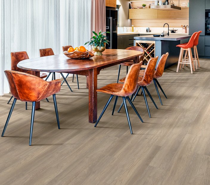Philadelphia Commercial - Indwell 8 - Luxury Vinyl Plank - Willow Oak floor installation