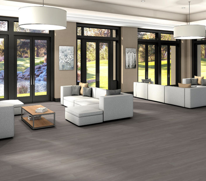 Philadelphia Commercial - Indwell 8 - Luxury Vinyl Plank - Shadow floor installation