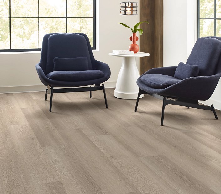 Philadelphia Commercial - Indwell 8 - Luxury Vinyl Plank - South Bay floor installation
