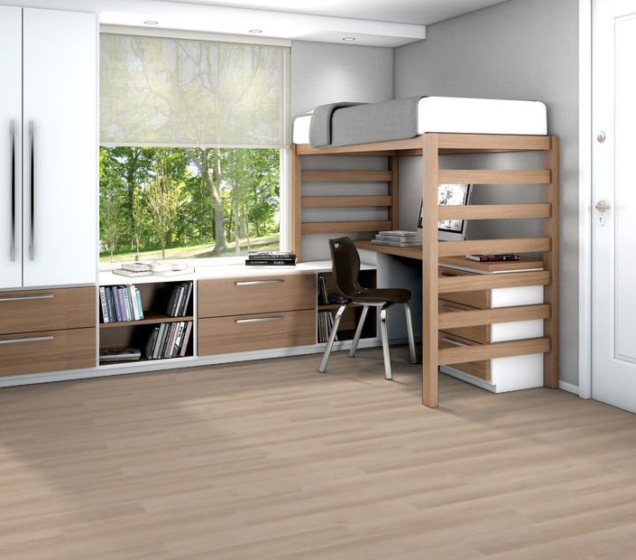 Philadelphia Commercial - Indwell 8 - Luxury Vinyl Plank - South Bay floor installation