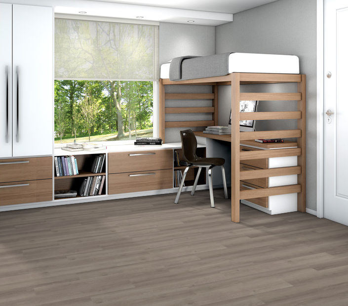 Philadelphia Commercial - Indwell 8 - Luxury Vinyl Plank - Blue Ridge floor installation
