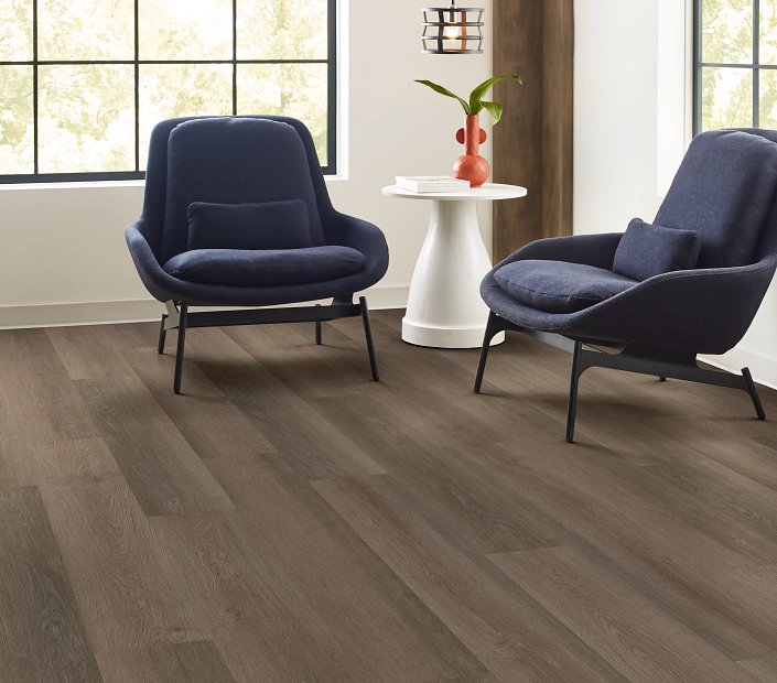 Philadelphia Commercial - Indwell 8 - Luxury Vinyl Plank - Seneca Oak floor installation