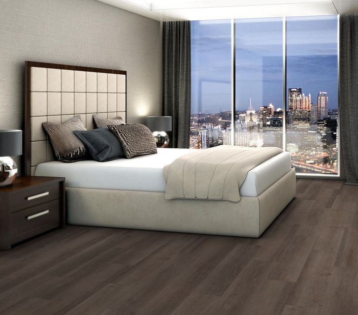 Philadelphia Commercial - Indwell 8 - Luxury Vinyl Plank - Seneca Oak floor installation