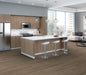 Philadelphia Commercial - Indwell 8 - Luxury Vinyl Plank - Walnut Hill floor installation