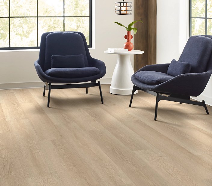 Philadelphia Commercial - Indwell 8 - Luxury Vinyl Plank - Mesa Oak floor installation