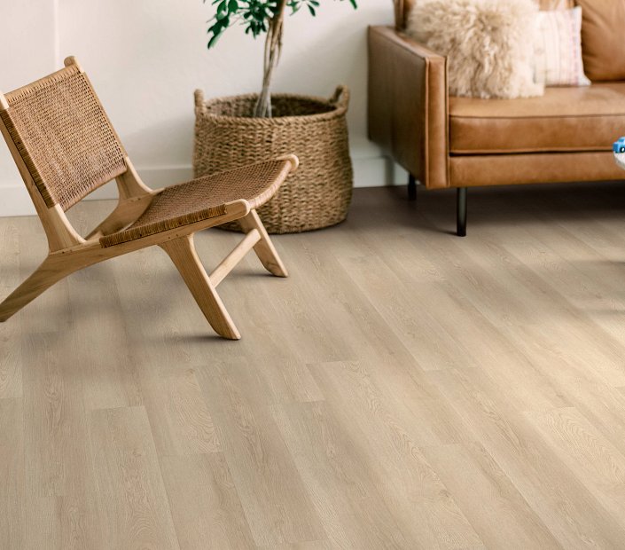 Philadelphia Commercial - Indwell 8 - Luxury Vinyl Plank - Mesa Oak floor installation