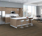 Philadelphia Commercial - Indwell 12 - Luxury Vinyl Plank - Native Pecan floor installation