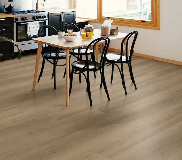 Philadelphia Commercial - Indwell 20 - Luxury Vinyl Plank - Ohlone Oak floor installation