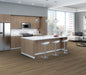 Philadelphia Commercial - Indwell 20 - Luxury Vinyl Plank - Ohlone Oak floor installation