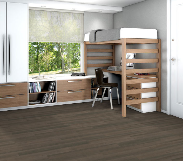 Philadelphia Commercial - Indwell 20 - Luxury Vinyl Plank - Aged Barrel Oak floor installation