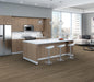Philadelphia Commercial - Indwell 12 - Luxury Vinyl Plank - Walnut Hill floor installation