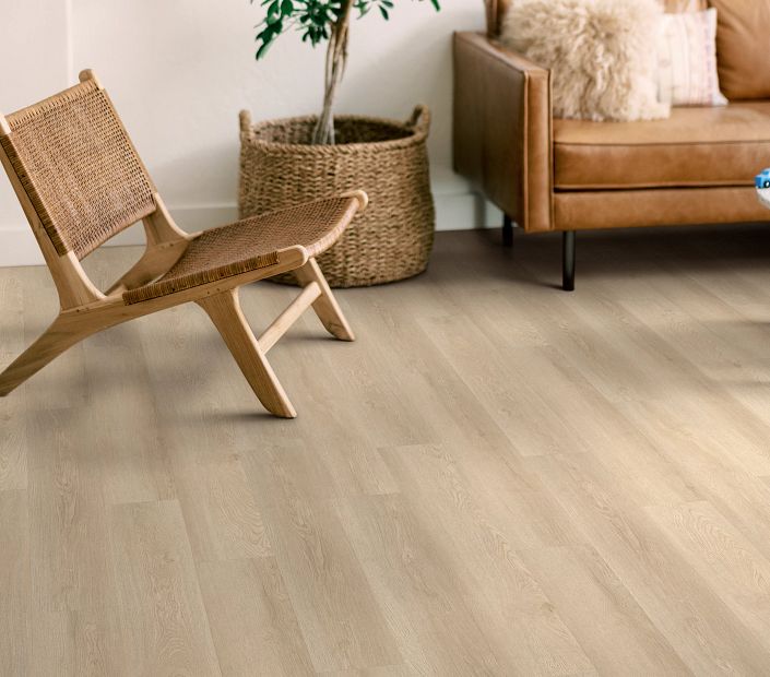 Philadelphia Commercial - Indwell 20 - Luxury Vinyl Plank - Mesa Oak floor installation