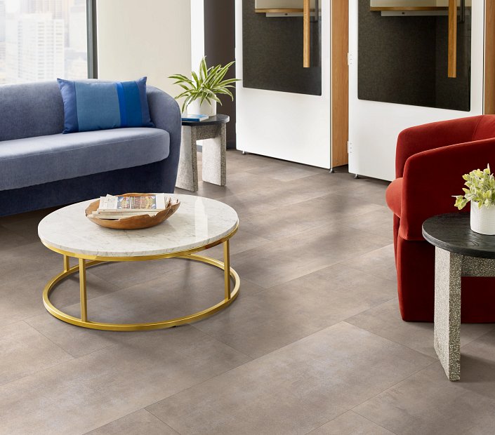 Philadelphia Commercial - Metalsmith - Luxury Vinyl Plank - Foundry floor installation