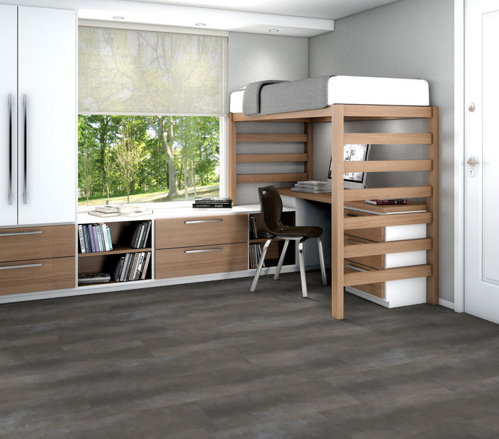 Philadelphia Commercial - Metalsmith - Luxury Vinyl Plank - Stainless