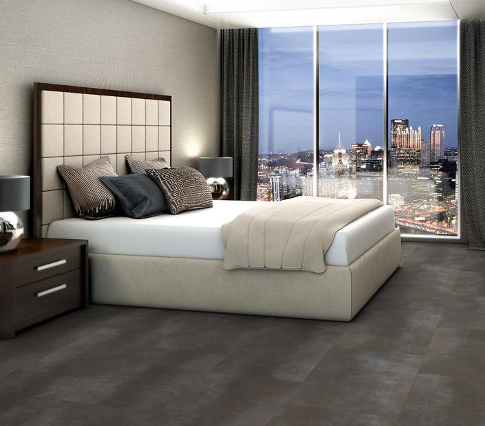 Philadelphia Commercial - Metalsmith - Luxury Vinyl Plank - Tinted floor installation