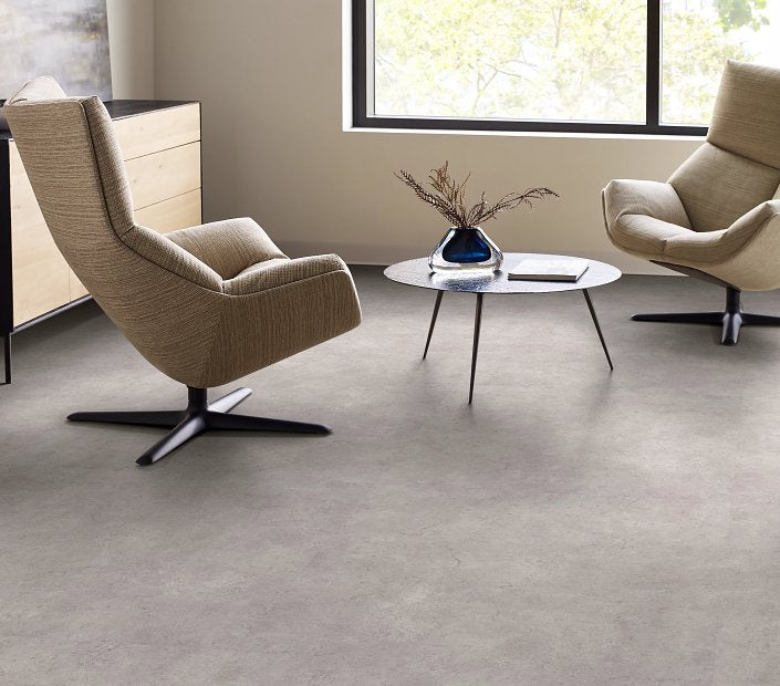 Philadelphia Commercial - Tecton - Luxury Vinyl Tile - Dolomite floor installation