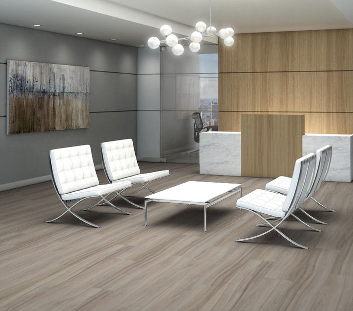 Philadelphia Commercial - Rewild - Luxury Vinyl Plank - Rejuvenate floor installation