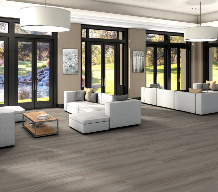 Philadelphia Commercial - Rewild - Luxury Vinyl Plank - Rejuvenate floor installation