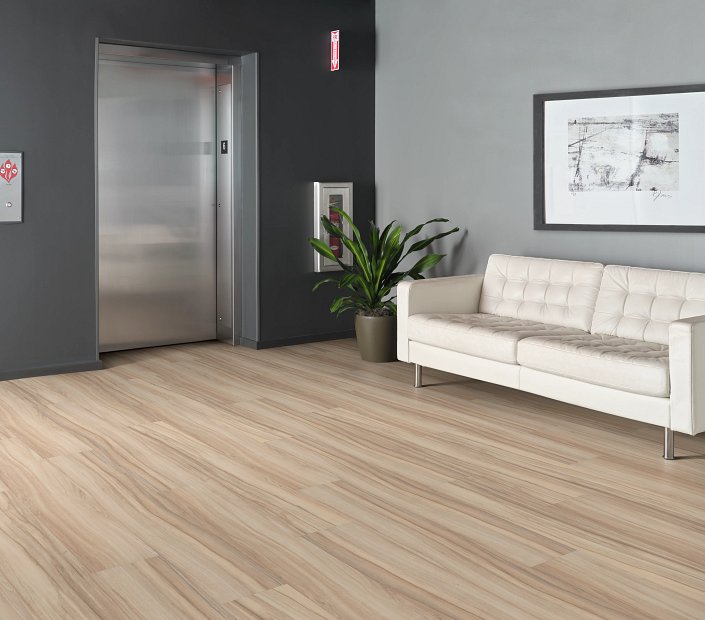 Philadelphia Commercial - Rewild - Luxury Vinyl Plank - Native floor installation