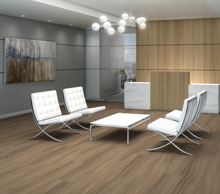 Philadelphia Commercial - Rewild - Luxury Vinyl Plank - Aegis floor installation