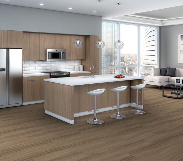 Philadelphia Commercial - Rewild - Luxury Vinyl Plank - Aegis floor installation