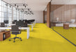 EF Contract - Colorburst - 24 in. x 24 in. - Commercial Carpet Tile - Cyber floor installation