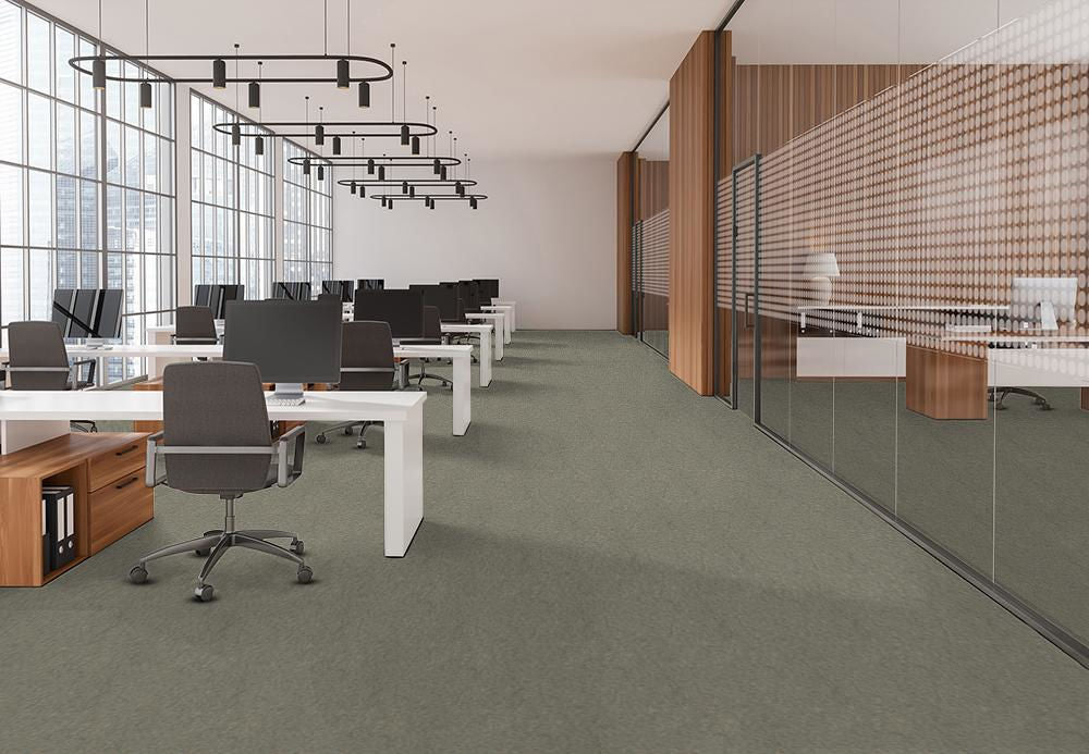EF Contract - Streaming - 24 in. x 24 in. - Commercial Carpet Tile - Adaptive floor installation
