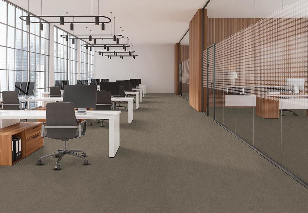 EF Contract - Streaming - 24 in. x 24 in. - Commercial Carpet Tile - Wi-Fi floor installation